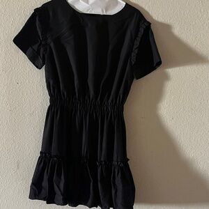 Alice + Olivia Black Mini Dress